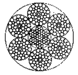 粗直徑鋼絲繩6×49SWS+IWRC