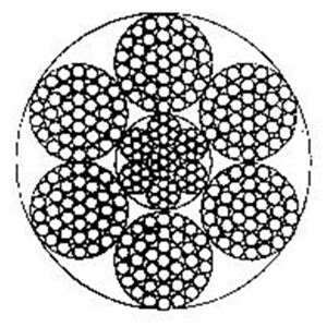 點接觸鋼絲繩6×37+IWRC