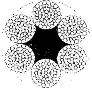 粗直徑鋼絲繩6×65FNS+FC