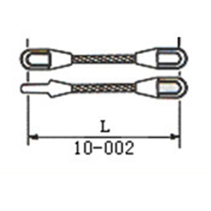 鋼絲繩熱澆鑄、冷澆鑄索具（鋼芯）
