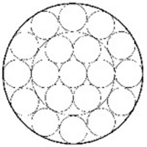 操縱用鋼絲繩1×19